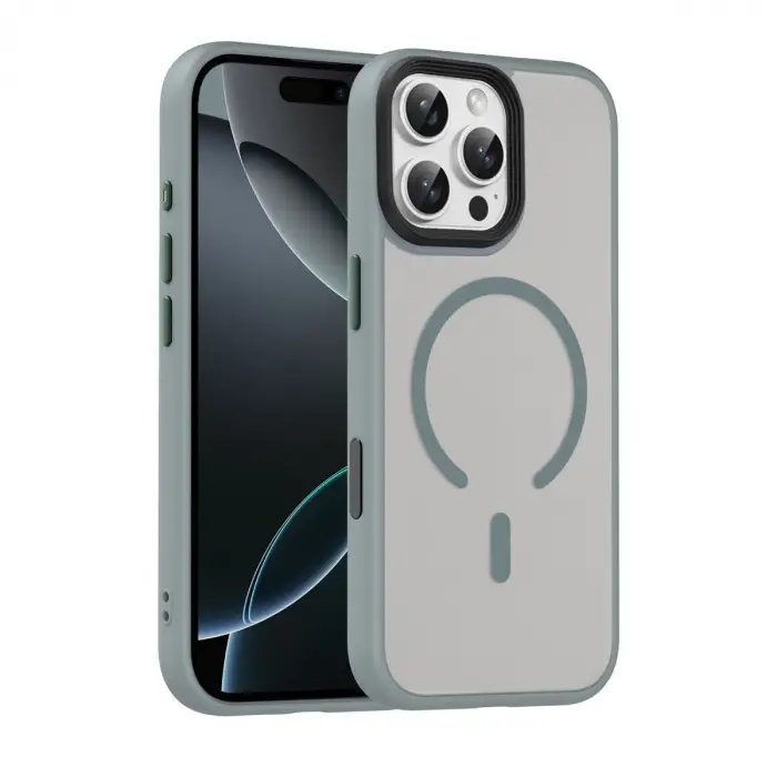 Joko Apple İphone 16 Pro Max Megane Magsafe Kapak - Titan Gri
