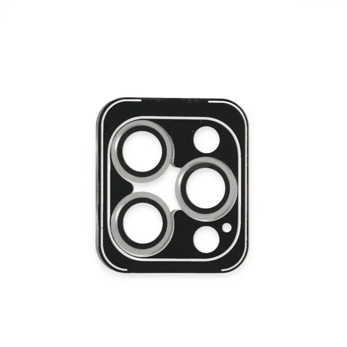 Joko Apple İphone 16 Pro Max Pvd Metal Kamera Lens - Gümüş