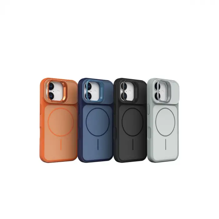 Joko Apple İphone 17 Pale Magsafe Standlı Kapak - Siyah