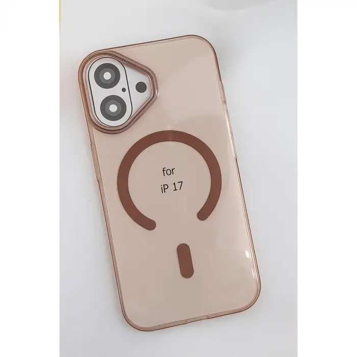 Joko Apple İphone 17 Pc Blank Magsafe Kapak - Çöl Titanyum