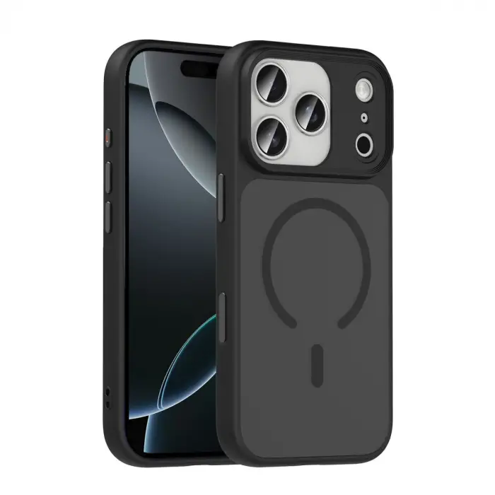 Joko Apple İphone 17 Pro Max Megane Magsafe Kapak - Siyah