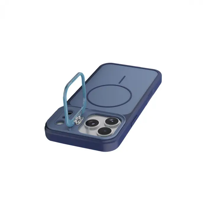 Joko Apple İphone 17 Pro Max Pale Magsafe Standlı Kapak - Mavi
