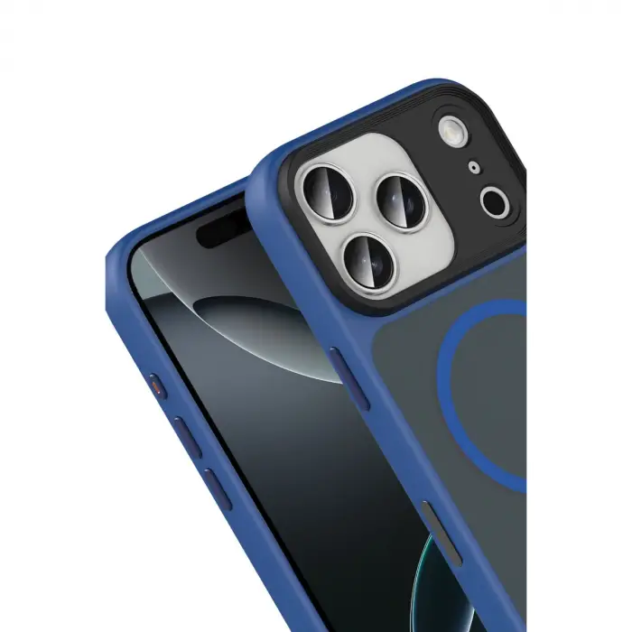 Joko Apple İphone 17 Pro Megane Magsafe Kapak - Lacivert