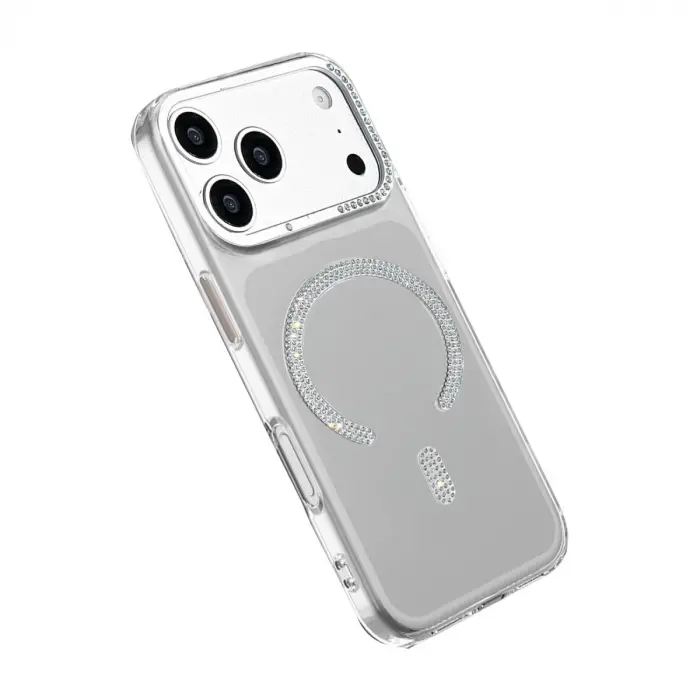 Joko Apple İphone 17 Pro Tash Diamond Magsafe Kapak - Beyaz