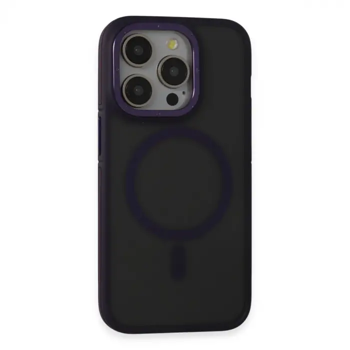 Joko İphone 14 Pro Kılıf Rocky Magsafe Kapak - Derin Mor