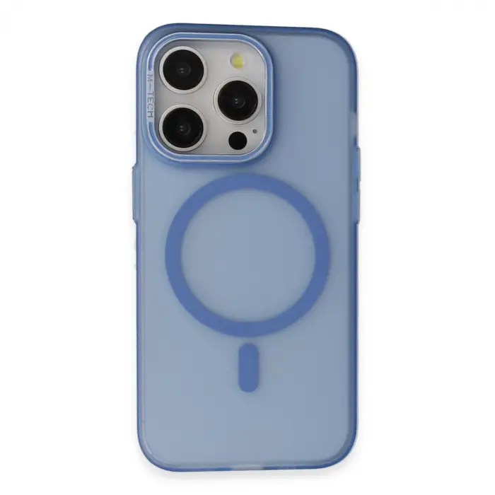Joko İphone 14 Pro Max Frost Standlı Magsafe Kapak - Sierra Blue