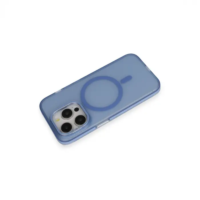 Joko İphone 14 Pro Max Frost Standlı Magsafe Kapak - Sierra Blue