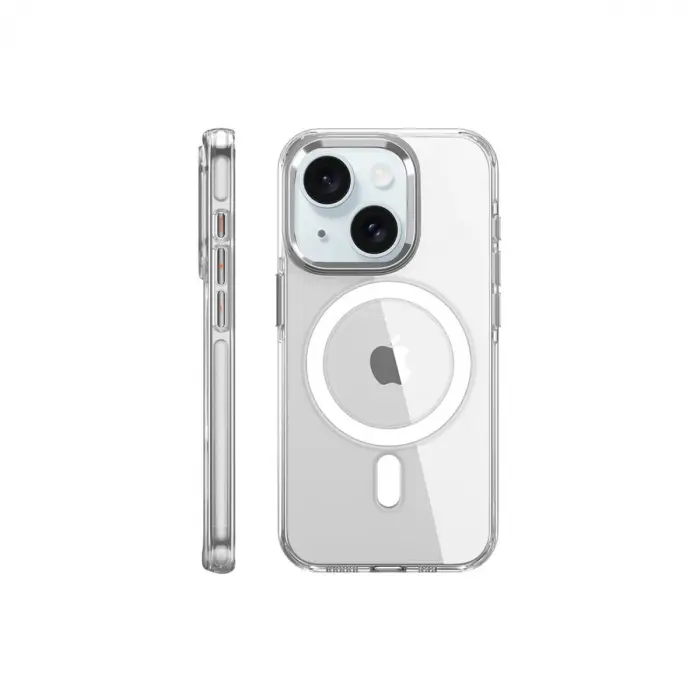 Joko İphone 15 Pro Kılıf Crystal Magsafe Kapak - Şeffaf