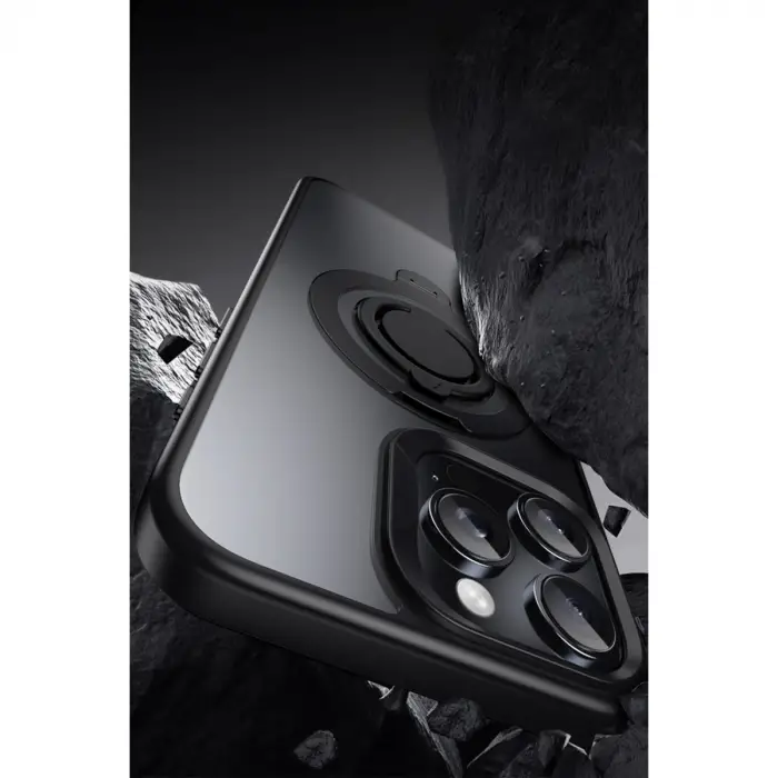 Joko İphone 15 Pro Max Avatar 360 Dönen Magsafe Kapak - Lacivert