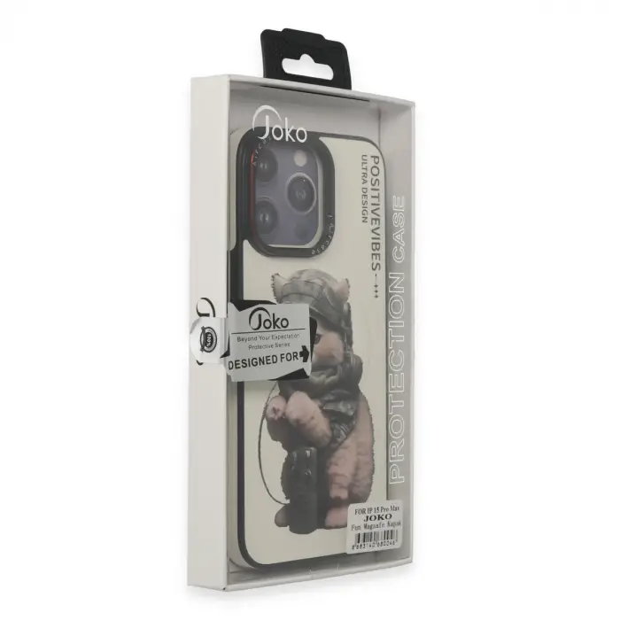 Joko İphone 15 Pro Max Fun Magsafe Kapak - Titan Gri