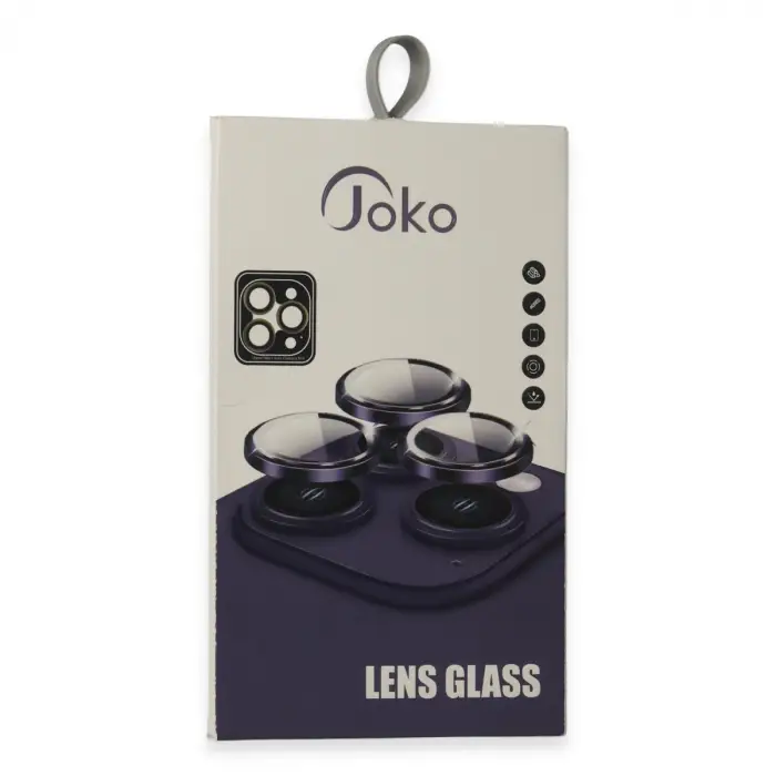 Joko İphone 15 Pro Max Pvd Metal Kamera Lens - Gümüş
