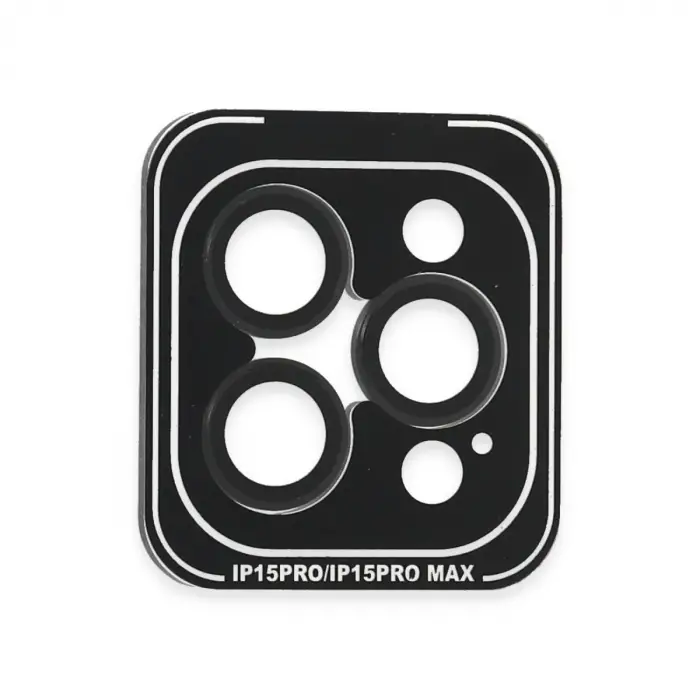 Joko İphone 15 Pro Max Pvd Metal Kamera Lens - Siyah