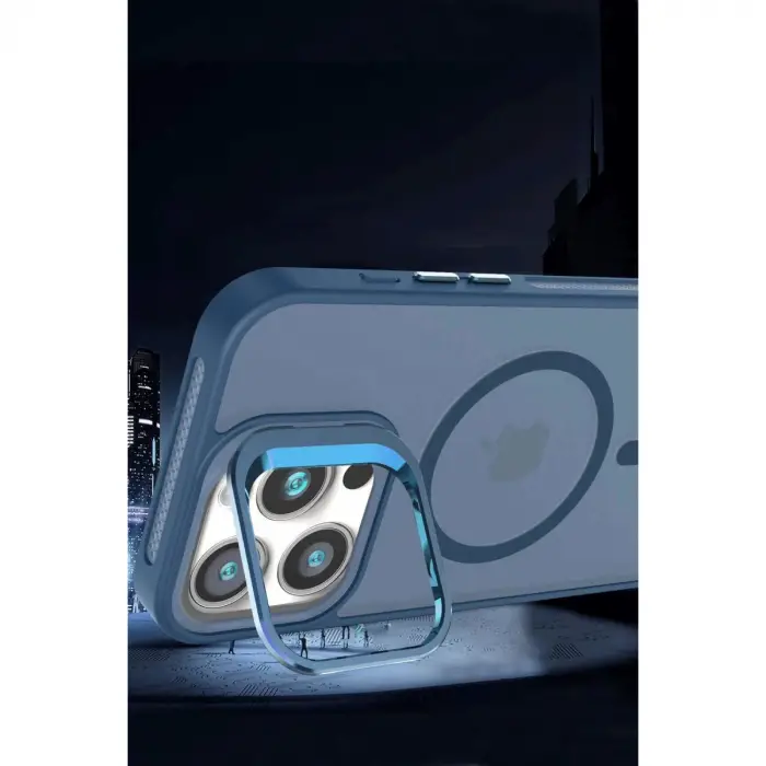 Joko İphone 16 Plus Flet Lens Magsafe Kapak - Gri