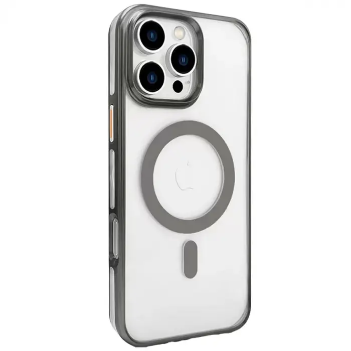 Joko İphone 16 Pro Max Gleam Pc Sert Magsafe Kılıf - Titan Gri