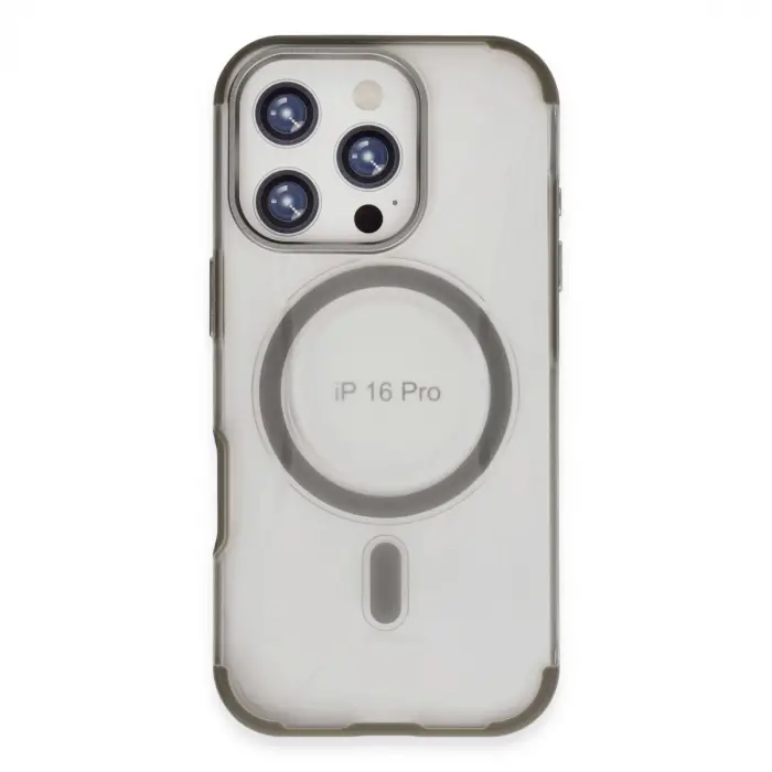 Joko İphone 16 Pro Max Hilton Magsafe Kapak - Titan Gri