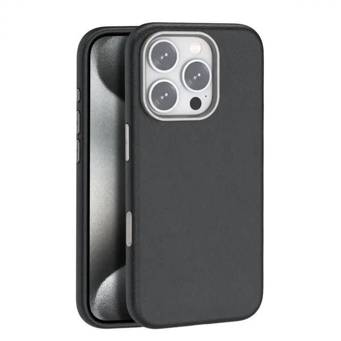 Joko İphone 16 Pro Max Wonder Deri Magsafe Kapak - Siyah