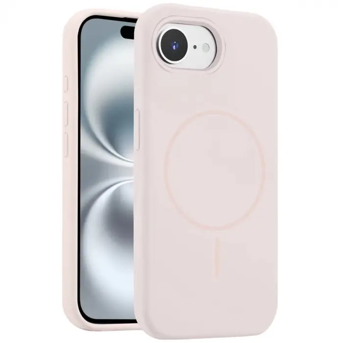 Joko İphone 16e Kılıf Jully Magsafe Kapak - Pudra