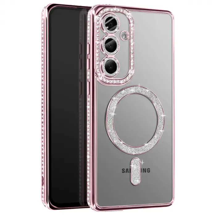 Joko Samsung Galaxy A37 5g Joke Simli Magneticsafe Kılıf - Pembe
