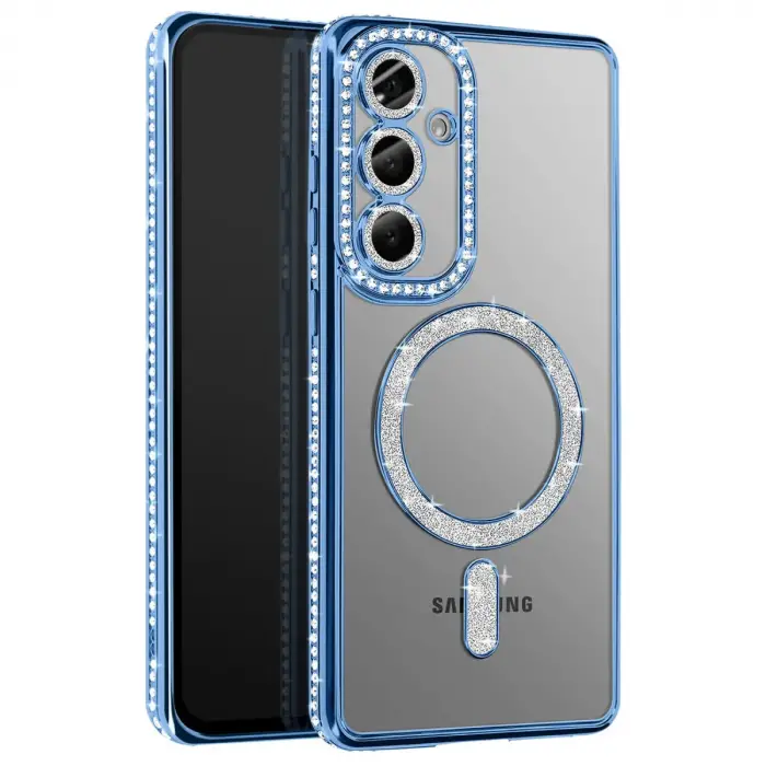 Joko Samsung Galaxy A57 5g Joke Simli Magneticsafe Kılıf - Mavi