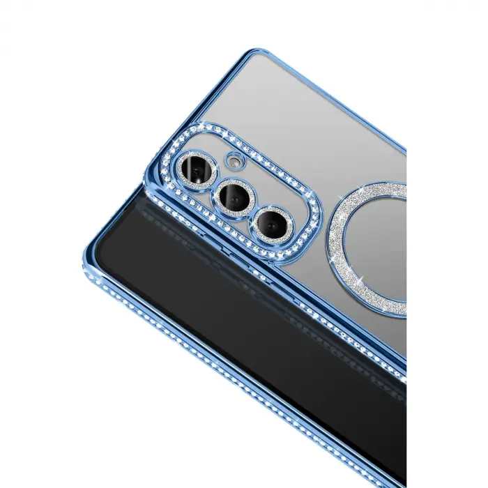 Joko Samsung Galaxy A57 5g Joke Simli Magneticsafe Kılıf - Mavi