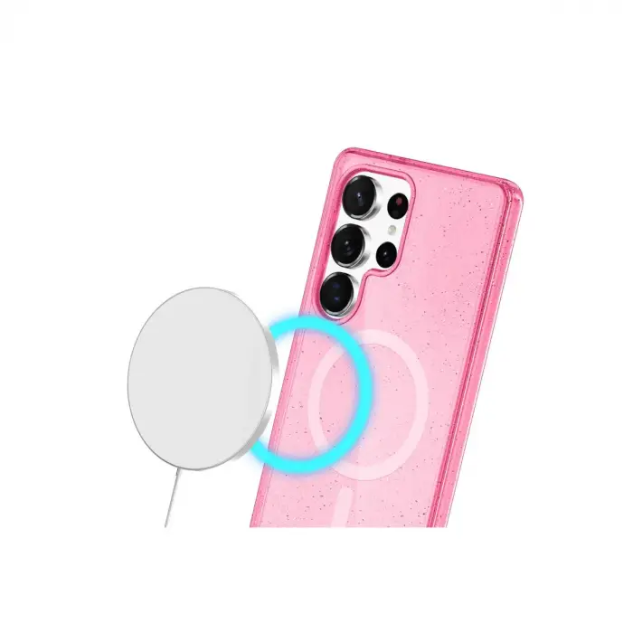 Joko Samsung Galaxy S24 Ultra Kılıf  Magsafe Kapak - Pembe