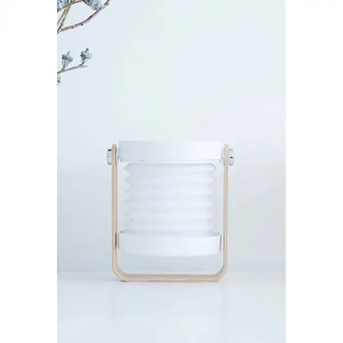 Jp-dld Kamp Lambası Görünümlü Dekoratif Gece Lambası - Beyaz