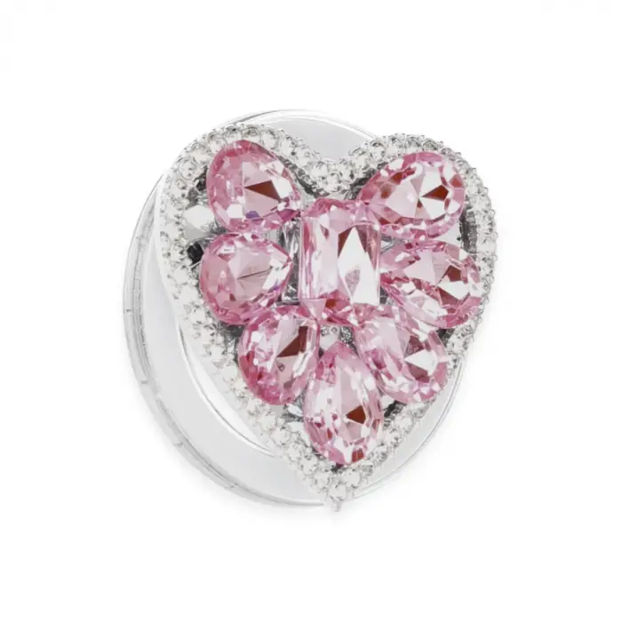 Kickstand Taşlı Magsafe Stand - Pembe