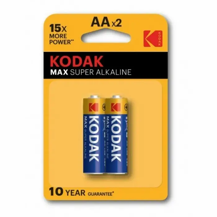 Kodak 2 Adet Max Super Alkalin Kalem Pil