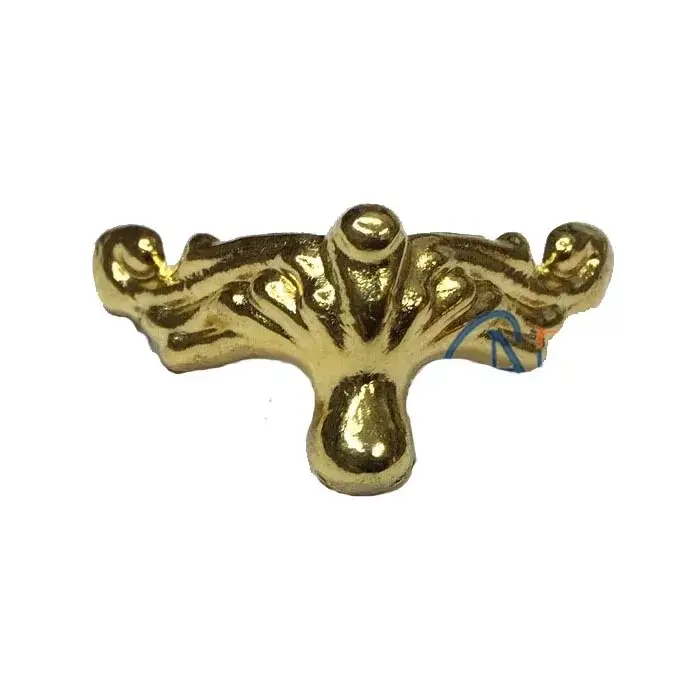 Köşe Etekli Sandık Ayağı, Kutu Ayak 1,5 Cm - Sarı