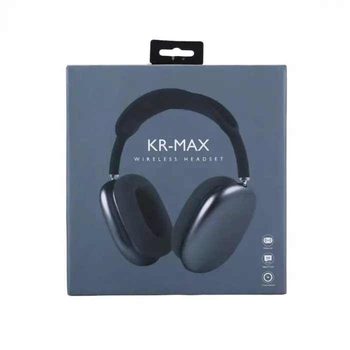 Kr Max Bt Kablosuz Kulaklık - Siyah