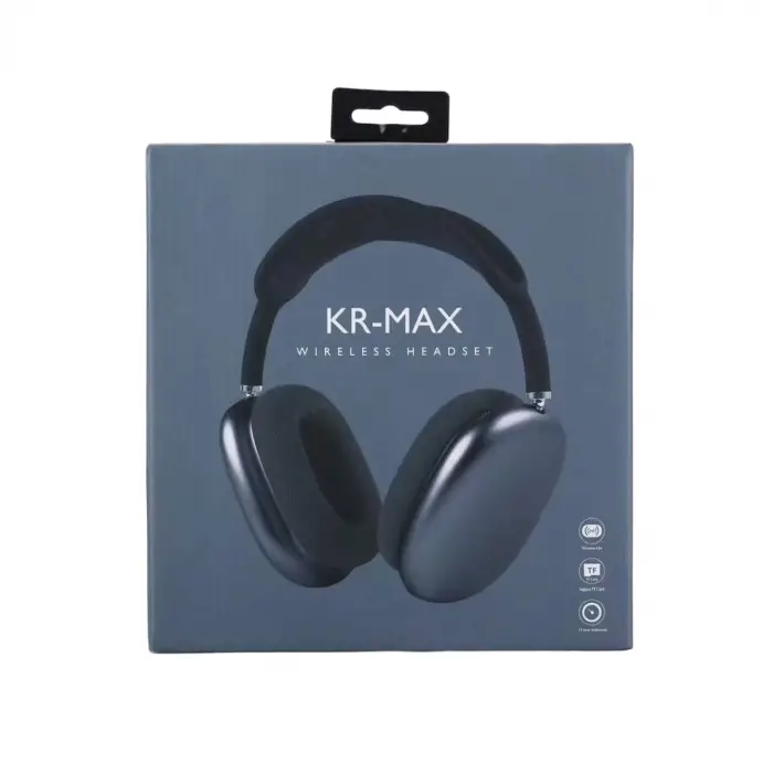 Kr Max Bt Kablosuz Kulaklık - Siyah