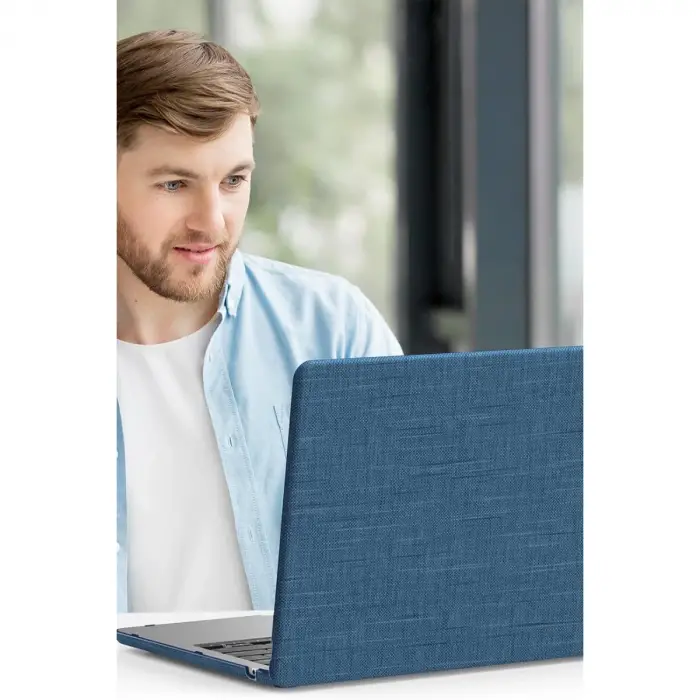 Macbook Air 13.6 Macbook Kumaş Kapak - Lacivert