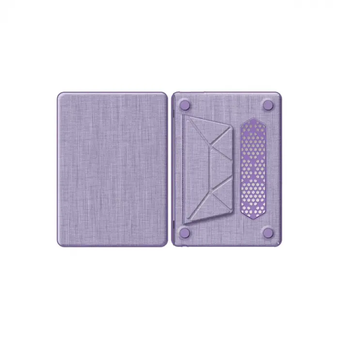 Macbook Air 13.6 Macbook Kumaş Kapak - Mor