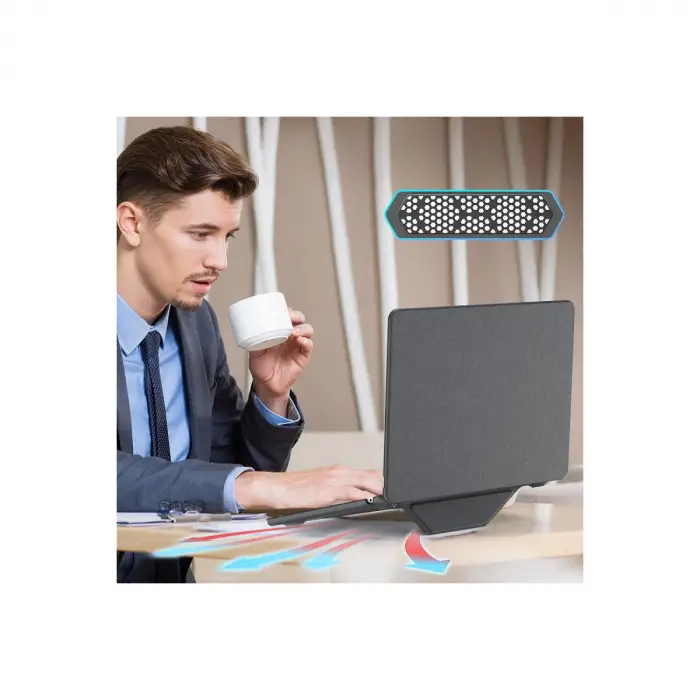 Macbook Air 15 2024 Macbook Deri Kapak - Gri