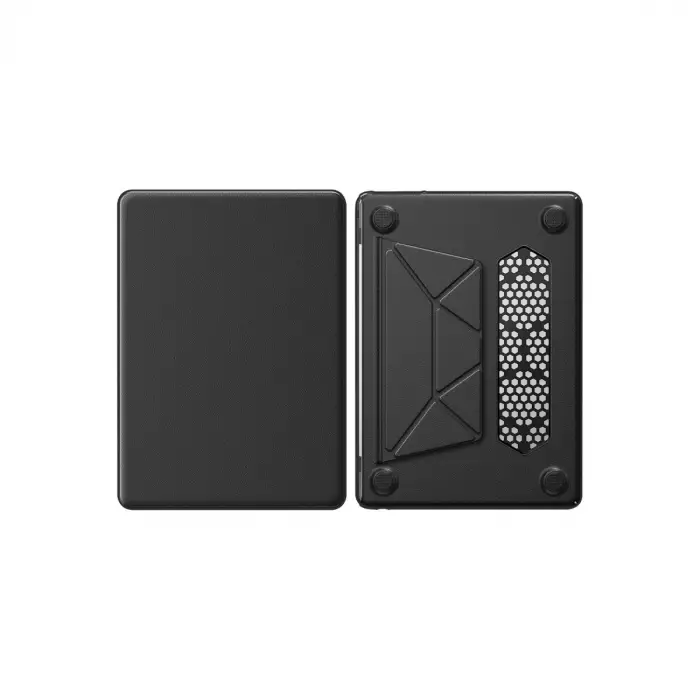 Macbook Air 15 2024 Macbook Deri Kapak - Siyah