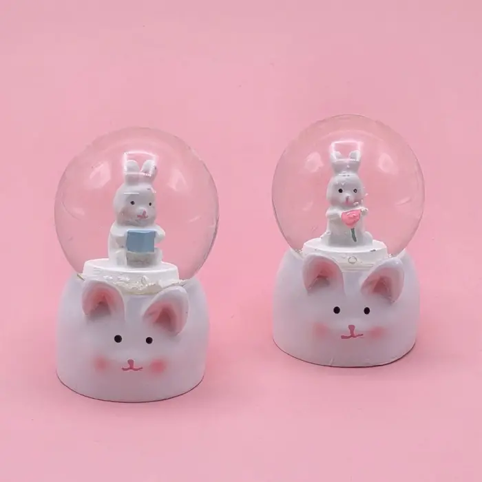 Mini Boy Tavşan Tasarımlı Kar Küresi
