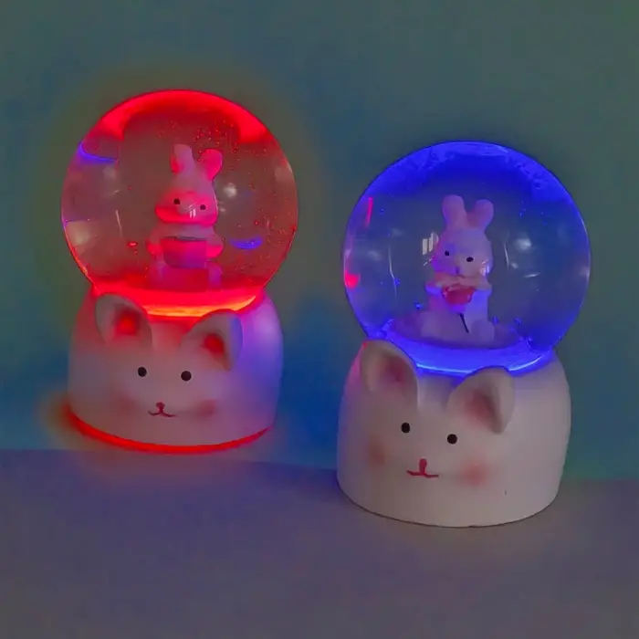 Mini Boy Tavşan Tasarımlı Kar Küresi