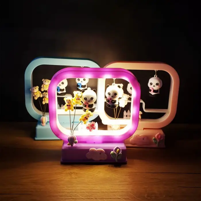 Müzikli Dekoratif Işıklı Sevimli Panda