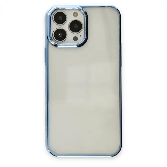 Newface Apple İphone 14 Pro Max Kılıf Element Silikon - Sky Blue
