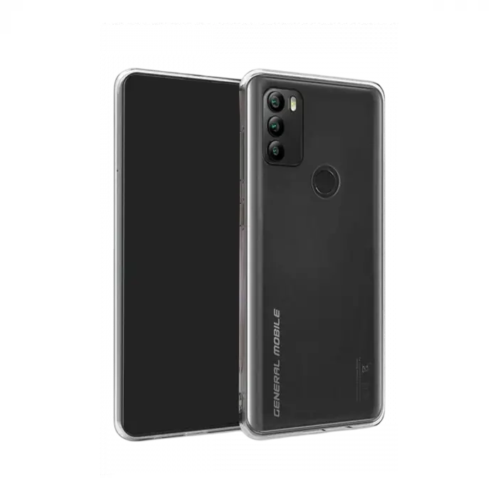 Newface General Mobile Gm 21 Plus Kılıf Lüx Şeffaf Silikon