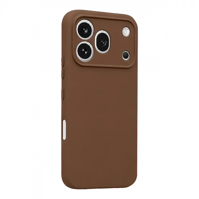 Newface Huawei Honor 600 Pro First Silikon - Kahverengi