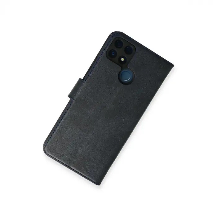 Realme C25 Kılıf Trend S Plus Kapaklı Kılıf - Lacivert