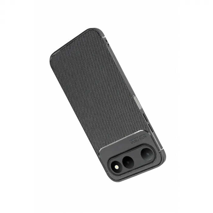 Newface Tecno Spark 50 5g Auto Focus Karbon Kapak - Gri