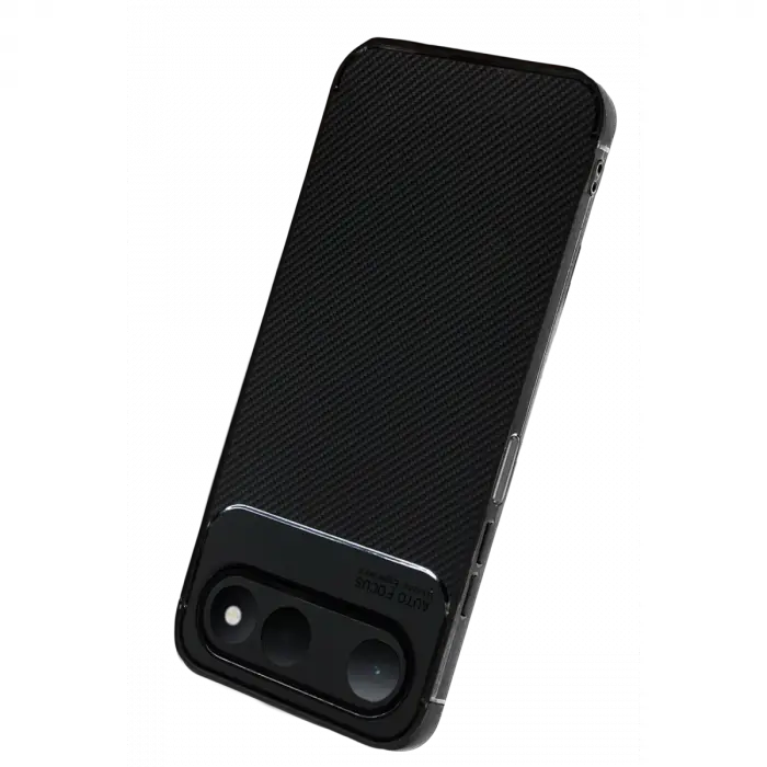 Newface Tecno Spark 50 5g Auto Focus Karbon Kapak - Siyah
