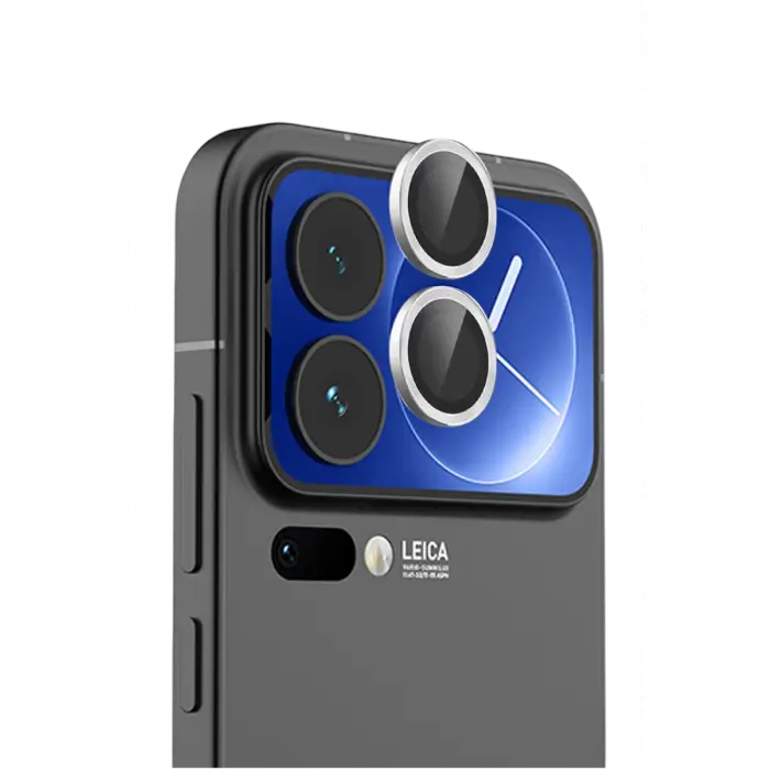 Newface Xiaomi Mi 17 Pro Raze Metal Kamera Lens - Gümüş