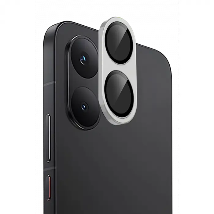 Newface Xiaomi Poco X8 Pro Max Raze Metal Kamera Lens - Gümüş