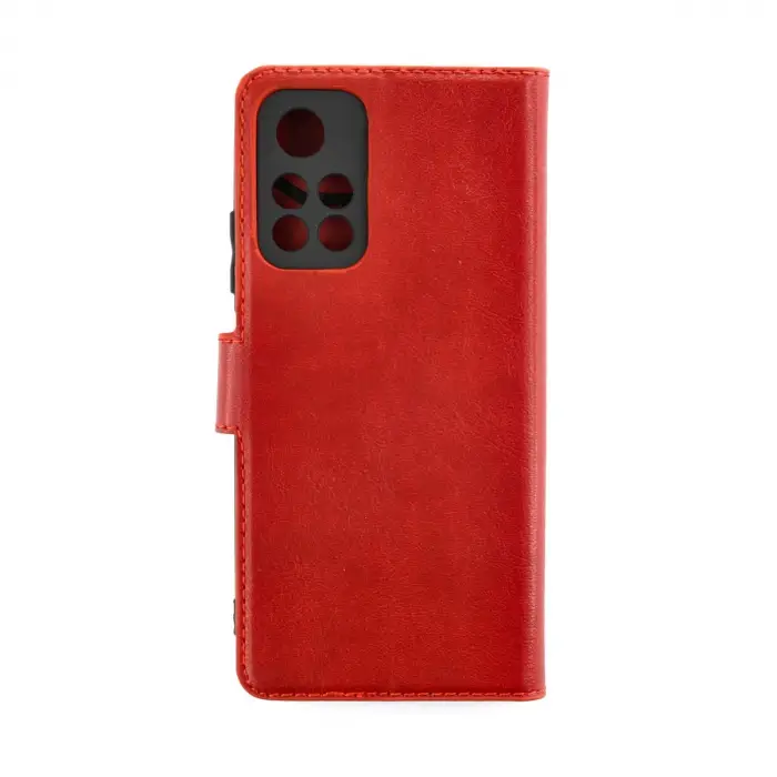 Xiaomi Redmi Note 11t Kılıf Trend S Plus Kapaklı Kılıf - Kırmızı