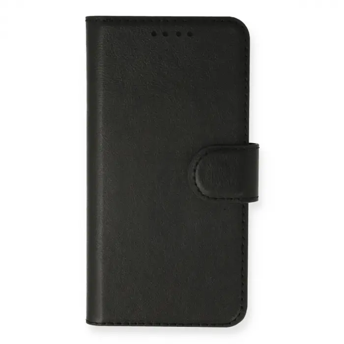 Xiaomi Redmi Note 11t Kılıf Trend S Plus Kapaklı Kılıf - Siyah