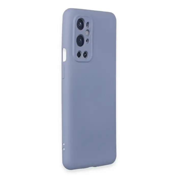 One Plus 9 Pro Kılıf Nano İçi Kadife Silikon - Mor