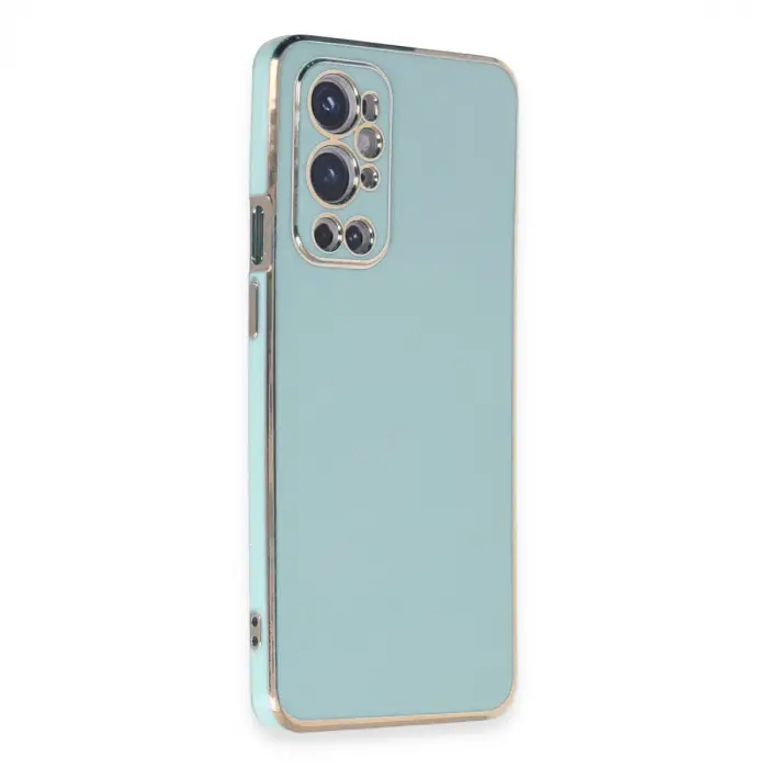 One Plus 9 Pro Kılıf Volet Silikon - Açık Yeşil